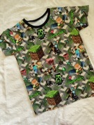 Koszulka, T-shirt chłopięcy, Minecraft, rozmiar 134