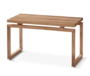 Ławka z litego drewna Tchibo solidna dębowa