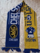 (UNIKAT)Szalik Chelsea Londyn-Everton.Premiership.Hit.Fan.UK.Oldschool 2014