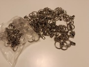 Kolka kolko ciche z zabka 27mm Nikiel 100szt