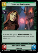 Star Wars: Unlimited - LAW - Targeted for Removal (U)