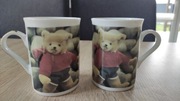 Dwa kubki Misie nowe walentynki 