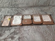 5 dysków twardych do PC (zestaw)