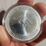 Moneta Australijski Kangur 1 uncja srebra 2019