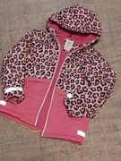 Kurtka zimowa dziewczęca - różowa - rozmiar 140