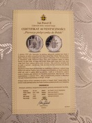 Moneta Jan Paweł III Pierwwsza pielgrzymka do Polski