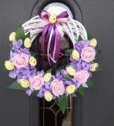 Wianek wiosenny wielkanocny 