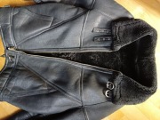 Super kożuch lotniczy kurtka skórzana XXL skóra pilotka shelpskin top gun