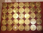 zestaw 46 monet 2 zł GN 