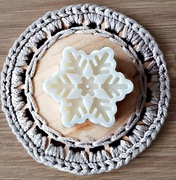 Sojowe świeczki świąteczne Gwiazdka, sojowa świeczka śnieżynka, upominek