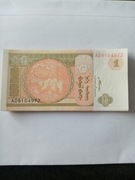 MONGOLIA 1 TUGRIK 2008 SERIA AD STAN UNC