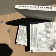 Taśma stalowa  ENSTO COT37  19,05 x 0,75mm x 25m 