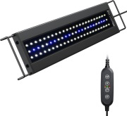 Nicrew Oświetlenie LED do akwarium, z timerem, regulowana jasność