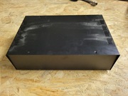 Obudowa metalowa T-302 wymiary: 300 x 80 x 190 mm - czarna 