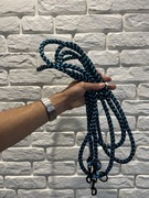 SMYCZ JODEŁKA PRZYPINANA 4m niebiesko czarna