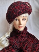 Toczek + szalik  komplet - okazja + Gratis !!!