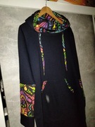 Bluza granatowa długa