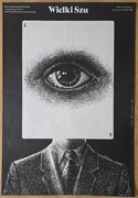 Wielki szu, ORYGINAŁ PLAKAT PRL, Majewski, '83 RARE