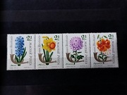 Znaczki Węgry 1963 flora kwiaty