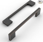 Amerdeco 9x uchwyty meblowe 16 cm - antyczny brąz