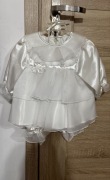 Ubranko sukienka do chrztu 