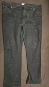Wrangler Texas męskie W42L32 5XL Czarne elastan