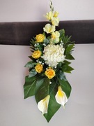 Stroik nagrobny, kompozycja obciążony