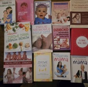 Zestaw książek dla mamy, poradniki ciąża,  wychowanie, aż 17 książek!