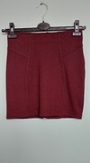 Bordowa spódnica Cubus rozm S 
