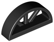 LEGO 2 x 20309 okno łukowe 1x4x1,67 - czarny