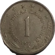 Jugosławia 1 dinar z 1977 roku - OBEJRZYJ MOJĄ OFERTĘ