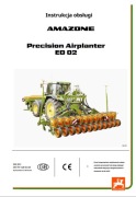 Instrukcja obsługi siewnika Amazone  ED 02 PL