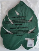 Podkładka filcowa liść monstera 2 szt listek zielony okazja cenowa