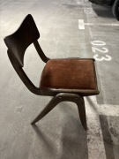 2 Krzesla Vintage Bumerang - 299 - do renowacji