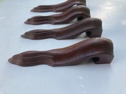 Pilaster lity mahoń - ozdoba meblowa.