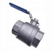 Zawór kulowy 2 cale + Nyple 2 cale x 2 stal szlachetna 