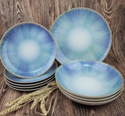 Zestaw talerzy Esmeralda Lubiana na 18 osób 