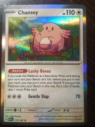 HOLO Chansey 113/165 Karta POKEMON TCG Scarlet & Violet 151