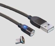 Kabel magnetyczny USB typ-a micro 2m