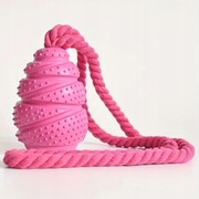 Kongo 7x5cm gumowa zabawka do gryzienia dozownik przysmaków dla psa