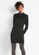 DZIANINOWA SUKIENKA MAŁA CZARNA 40/42 BONPRIX