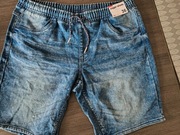 Męskie jeansowe szorty spodenki jogger rozmiar 36