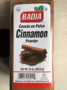 Cynamon mielony Badia duze opakowanie 453 g z Usa