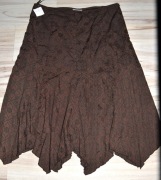 118^ Wallis letnia spódnica bawełna mgiełka asymetryczna 42/44