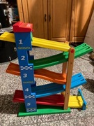 Tor zjeżdżalnia dla autek samochodzików