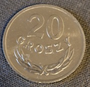 Moneta 20gr z roku 1981