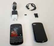 Kolekcja BlackBerry Q10  Black SQN100-3 4G LTE  Dodatki 16GB