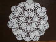 Obrusy szydełkowe, ręcznie robione