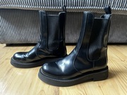 Zara - piękne sztyblety damskie 38