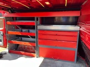 Zabudowa warsztatowa do dostawczaka trafic, vivaro